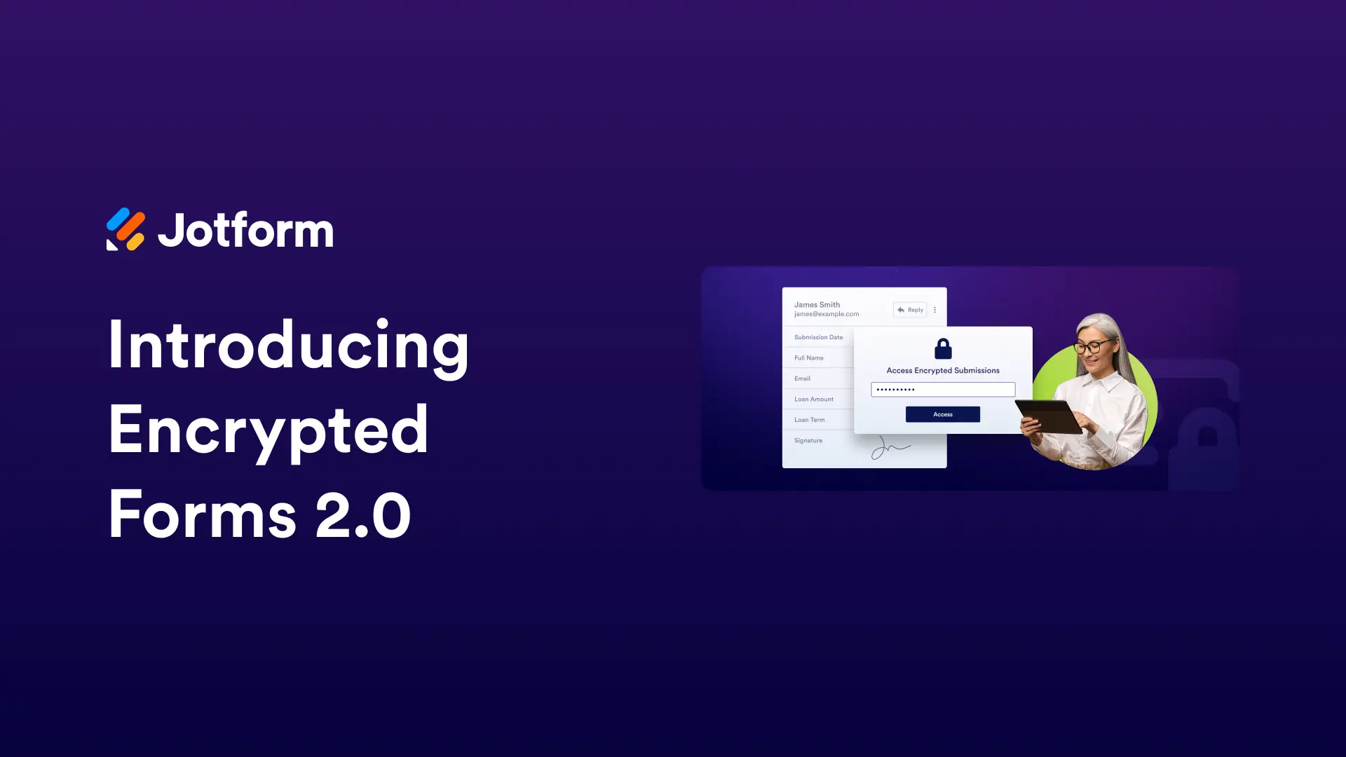 Webinar cover: Introducing Encrypted Forms 2.0